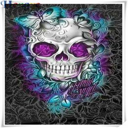 5D Diamond embroidery Human skeleton diy diamond painting cross stitch kit resin full square&round diamond mosaic home decor gift 186c