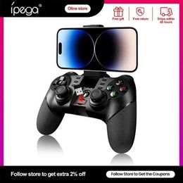 Game Controllers Joysticks Ipega PG-9076 Bluetooth Game Controller 2.4G Wireless Gamepad for Nintendo Switch Arcade MFi Games Android PC PS4 Joystick L24312