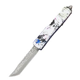 Special Offer A2352 High End AUTO Tactical Knife VG10 Damascus Steel Blade CNC Aviation Aluminum Handle Outdoor EDC Pocket Knives With Repair Tool