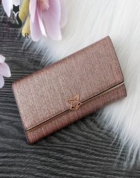 FOXER Brand Women Split Leather Wallets Female Clutch Bag Fashion Coins Card Holder Luxury Purse for Ladies Women039s Long Wall8081823