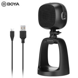 Microphones BOYA BYCM6 Professional Condenser Desktop USB Microphone Mic for PC Computer Mobile YouTube Recording Podcast Studio Blogger