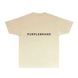 Long Term Trendy Brand PURPLE BRAND T SHIRT Short Sleeved T-shirt Shirt 323