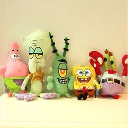 Cute Sponge Plush Toys Children's Game Companion Festival Gift Room Decoration