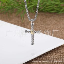 AA Designer Pendant Necklace Sweet Love Jade Dyman Cross Necklace Popular Lexus x Button Line Pendant 3jfs