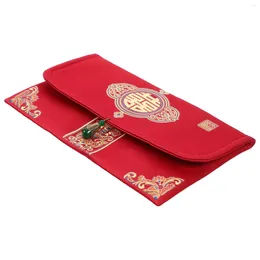 Gift Wrap Purses Wedding Red Packet Money Envelope Engagement Supplies Chinese Brocade Envelopes