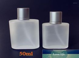 Packing Bottles 1PC Frosted 30ml 50ml Glass Empty Perfume Spray Atomizer Refillable Bottle Scent Case With Travel Size Portable19450433