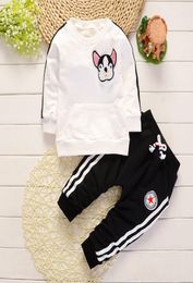 Baby Boy Clothes Spring Autumn Cartoon Dog Round Neck Tshirts Tops Long Pants Infant Clothing Set Casual Kids Bebes Sport Suits Y2339848