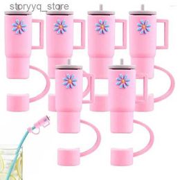 Mugs Tumblers Straw Cover Caps For Stanleys Cup Protectors Cups Straws Drinking Accessories L240312