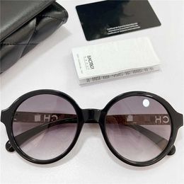 Fashion CH top sunglasses new fashion simple round frame covers face and shows thin Sunglasses star ch5441 with original box Correct version high quality