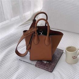 HBP Non-Brand Custom handbag bag straps shoulder crossbody bucket for women pu leather handbags trendy womens tote bags