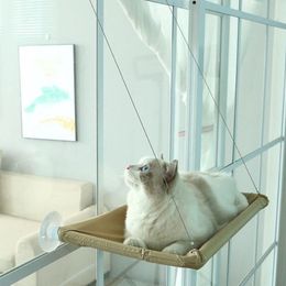 Cat Beds & Furniture Pet Bed For Sucker Sunny Seat Window Mount Hammock Comfortable Mat Cute Hanging Set Bearing 20kg295z