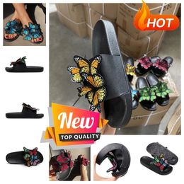 2024 designer sandals famous slippers slides brown leather womens shoes summer beach heel Casual outdoors GAI Italy Slippers paris New hot home