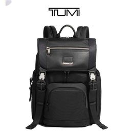 TUMIbackpack Travel Splice Tumin Backpack Bag Mens Business Computer 232651 Designer Back Mens Pack Alpha Large Capacity Brkm