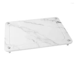 Table Mats Stone Drying Mat For Kitchen Counter Marble Dish Durable