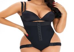 Waist Trainer Butt lifter Full Body Shapewear Fajas Stomach Tummy Shaper Corset Push Up High Panties Sexy Hip Enhancer 2201151733416