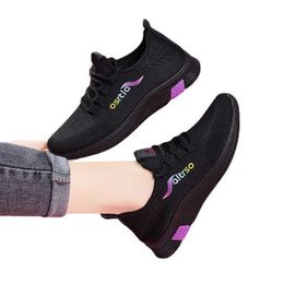 HPB Non Brand JSYWD-045 New Products to Sell Latest Flat Shoes for Women Cheap Price Light Sport Shoes