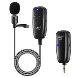 Microphones Wireless Lavalier Microphone Studio Game for iPhone TypeC PC Clip Lapel Professional Mic Live Broadcast Streaming Mobile Phone