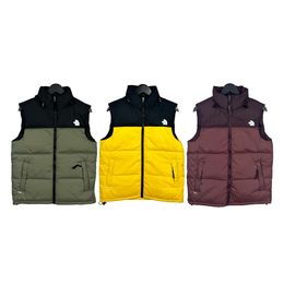 Vest men designer veste puffer vest top quality men women puffer jacket unisex jacket puffer outdoor warm sleeveless feather multiple colors available