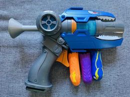 Gun Toys Gun Toys 22cm blue orange blue generation 1 Slugterra gun-toy with 3-balls gun boy 2400308