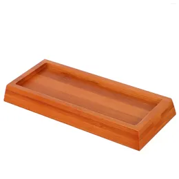 Kitchen Storage Home Tools Whetstone Base Sharpening Stones For Knives Rectangular Sharpener Holder