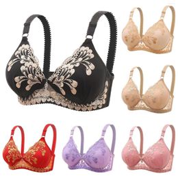 Bras Athletic Sports Female Sexy Cotton Comfortable Printed Underwire Breathable Erotic Soft Thin Daily Underwear For Women