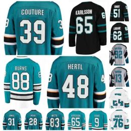 Custom Hockey jersey men women young San JoseHockey Jersey San Anthony Duclair Jose Jan Rutta Jacob Peterson Marc-Edouard Vlasic Kyle Burroughs Luke Kunin