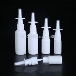 Empty Nasal Spray 10ml 15ml 20ml 30ml 50ml Plastic Bottles Pump Sprayer Exxwk