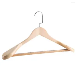 Hangers Exquisite Texture Hanger Premium Wooden Coat With Wide Shoulders Sturdy Hooks Non-slip Design For Wrinkle-free Clothes