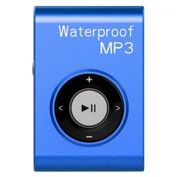 MP4 Players 8G Waterproof Clip MP3 Portable Swimming Lossless Player Blue16834987
