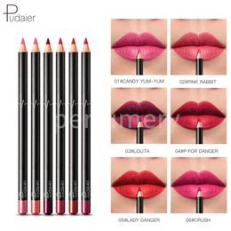 Pudaier 36 colours lip liner waterproof natural nude nude colour bite lip makeup matte multi-colour lip pencil lipstick