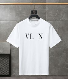 Mens Designers T Shirts Long Tops Letter Cotton Tshirts Clothing Short Sleeve High Quality Clothes Kz Luxury Designer T-Shirt