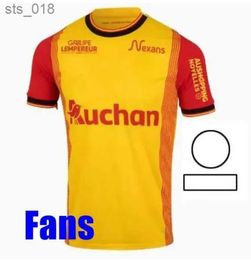 Fans Tops RC Lens Soccer Jerseys Home Saint-Barbe Special KAKUTA FULGINI GANAGO SOTOCA WAHI Football Shirt Kids THIRD GOLD S-4XLH240313