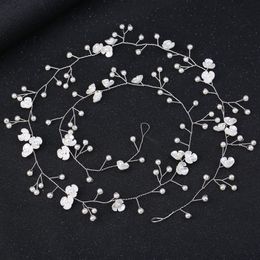 Vendita calda oro e argento placcato per nozze per capelli da sposa Accessori per capelli in ottone femminile 2512