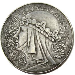 POLAND 10 ZLOTYCH 1932 QUEEN JADWIGA Common Coin Copy Coins home decoration accessories321c