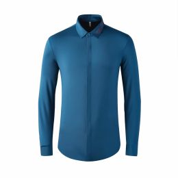 High Quality Luxury Jewellery Men'S Long Sleeve Shirt Man Shirt Fashion Eco-Friendly Fabric Dress Shirt