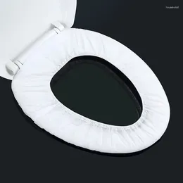 Toilet Seat Covers 30pcs Biodegradable Disposable Cover Portable Safety Travel Bathroom Paper Pad Camping Closestool Mat