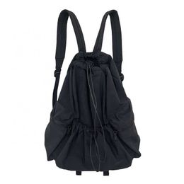 HBP Non-Brand 2024 New Design korean bag China Female Nylon Backpack Wholesale Laptop Solid Colour Fashion
