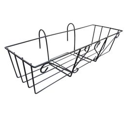 Hanging Balcony Flower Pot Brackets Holder Box Stand Rack Railing Shelf Patio Deck Plant Planter Container Accessories Y2007239213764