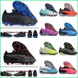 Phantom GX Elite FG Soccer Shoes Boots Cleats For Mens Women Kids Youth Boy Girl Low Top football de crampon scarpe da calcio Fussballschuhe botas futbol Firm Ground 05