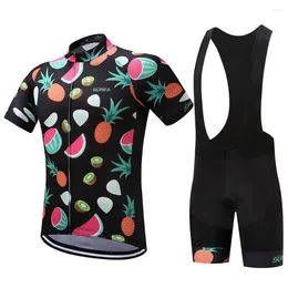 Racing Sets 2024 Team Cycling Bike Jersey Clothing Set Breathable Ropa Ciclismo Jerseys Cycle With 9D Pad Shorts Pants