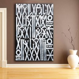 Oil Art Decor RETNA Untitled III Nice painting for Wall picture no frame Posters and Prints Y200102279B