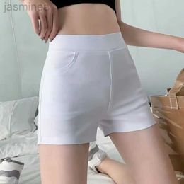 Women's Shorts Shorts Pole Dance Short Pants To Wear Elastic Waist Tight Booty Skinny Boxer Outdoor Casual Hot ldd240312