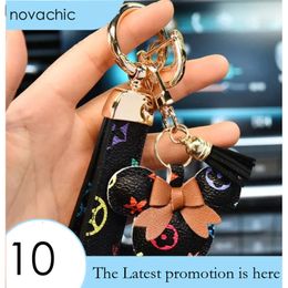 Designer Keychain Wallet Keyring Fashion Purse Car Chain Charm Bucket Bag Flower Mini Coin Holder Keychains 613