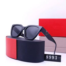 Designer Sunglasses Classic Eyeglasses Goggle Outdoor Beach Sun Glasses For Man Woman 4 Colours Optional Triangular signature 8993