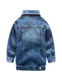 children boys denim jacket coat kids 100 cotton jeans outerwear 38y children clothing tops jackets baby girl casual warm coats2942310