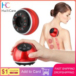 Massager Electric Cupping Massager Gua Sha Vacuum Suction Cups Ems Anti Cellulite Magnet Therapy Guasha Scraping Fat Burner Body Massager