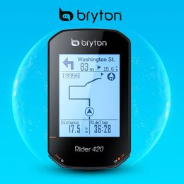 Bryton Rider420 Rider 420 420E GPS Bike Computer Bicycle Japanese Portuguese Spanish Cycling Odometer Speedometer 240301