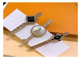 Japanese and Designers full diamond signature allmatch rhinestone oneword duckbill clip Jewellery broken hair bangs clip6349519