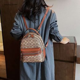 Designer's New Wholesale Price Fashion Bag Womens Fashion Contrast Backpack New Trendy Versatile Casual High Appearance Commuter Outgoing