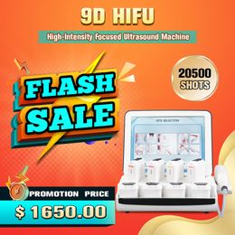 High Intensity Focused Ultrasound HIFU Machine for Body Slimming Face Lifting Wrinkle Removal Equipment Beauty Salon Use